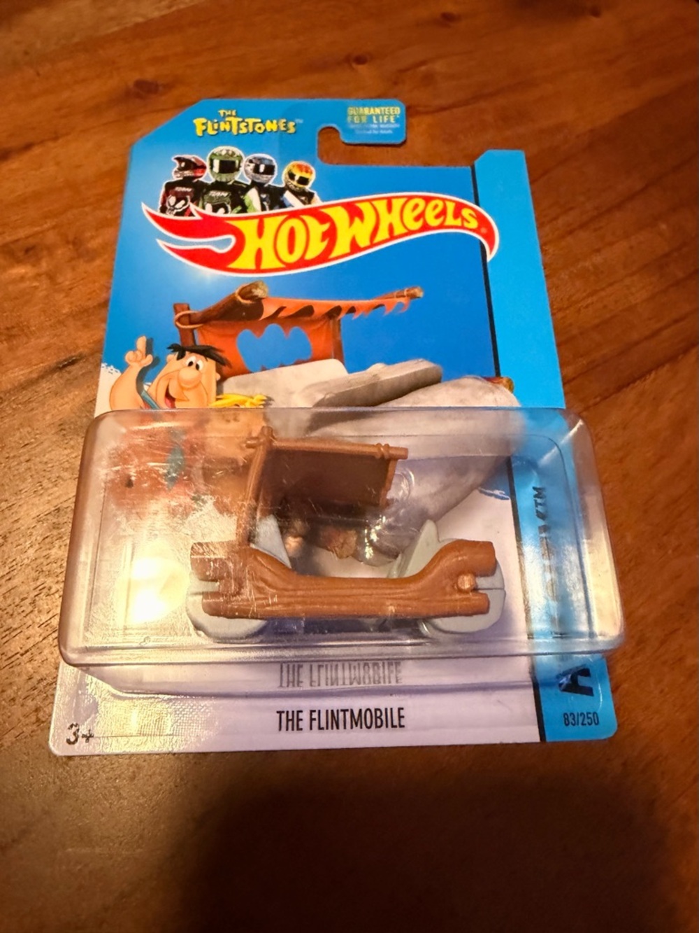 Hot Wheels The Flintstones The Flintmobile Brown Toy Car